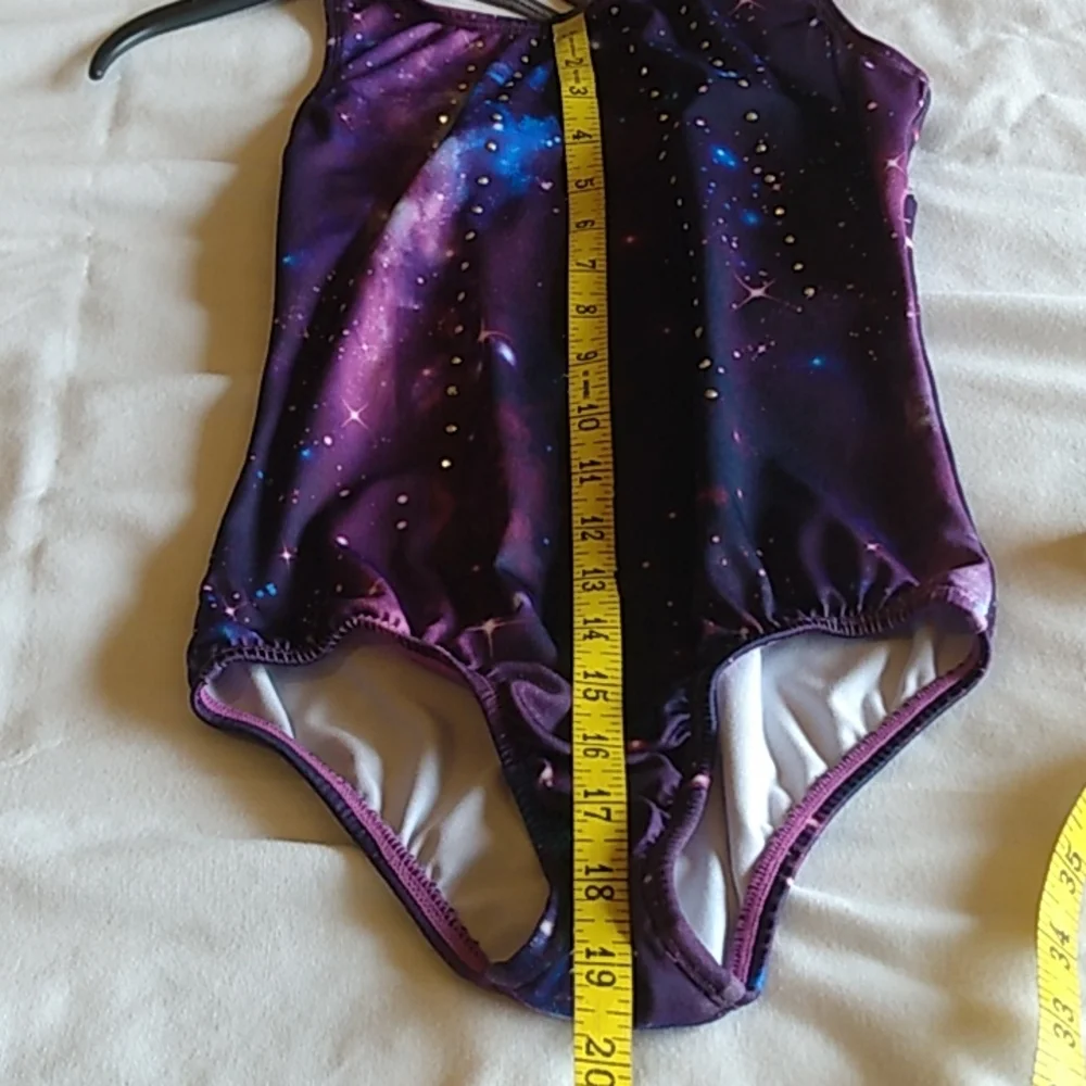 Girls Galaxy Swimsuit‎ – Rhinestone Detail – Size L